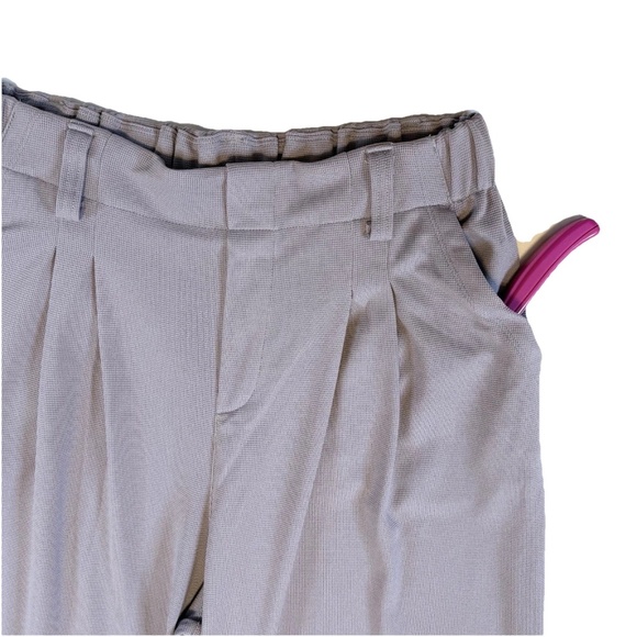 Halara Flex Wide Leg Waffle Work Pants Hibiscus Purple Size M 8/10 High Waist - Picture 9 of 14